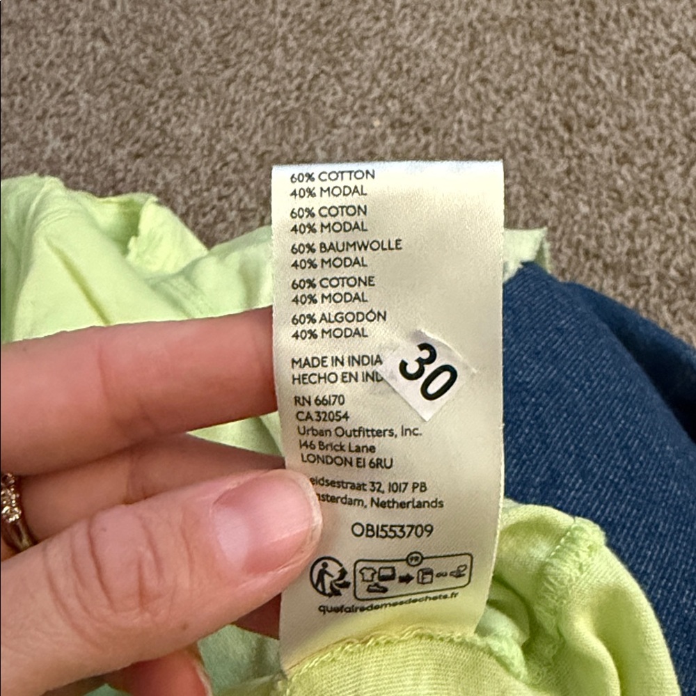 Maeve by Anthropologie Green Short Sleeve Top - Picture 5 of 6